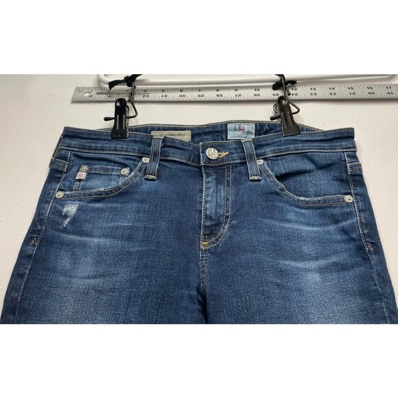 AG Adriano Goldschmied jeans womens 26 27 x 28 legging super skinny ankle blue - Picture 2 of 11